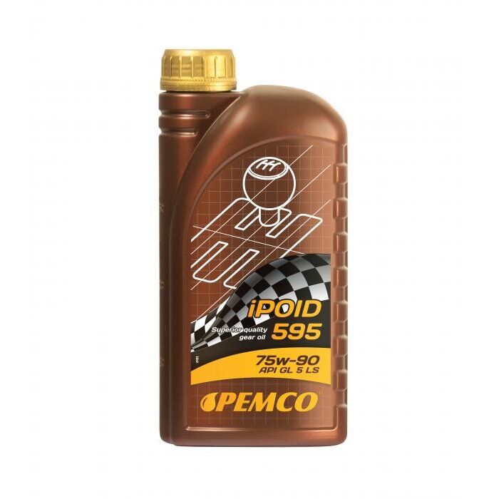 Pemco iPOID 595 Superior Quality Gear Oil 75W-90 API GL-5 LS 1L